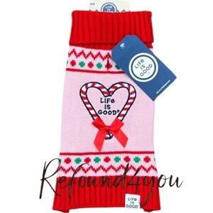 Life is Good - ‘ Valentine Sweater’ SZ: Extra Small. NWT. *Last One. Firm!